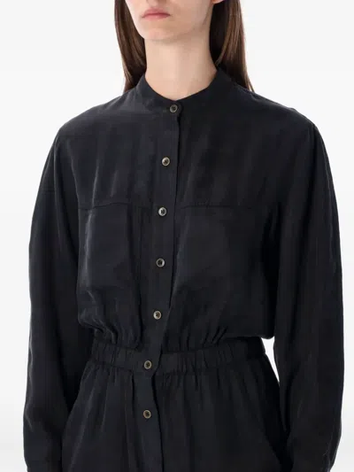 Isabel Marant Étoile Isabel Marant Etoile Marant Étoile Black Buttoned Jumpsuit In Black