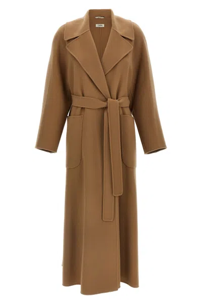 Max Mara 'doris' Coat In Brown