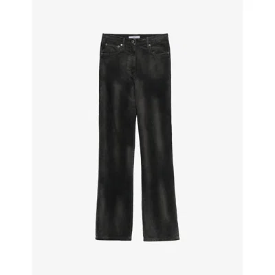 Prada Corduroy Five-pocket Pants In Black