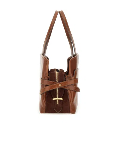 Anya Hindmarch Top Handle Shoulder Bag In Brown