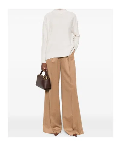 Antonelli Turtleneck Long-sleeved Sweater In Neutral