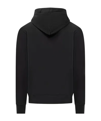 Ambush Knit Hoodie Kangaroo Pocket In Black