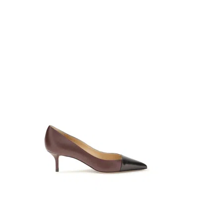 Francesco Russo Two-tone Pumps In Brown