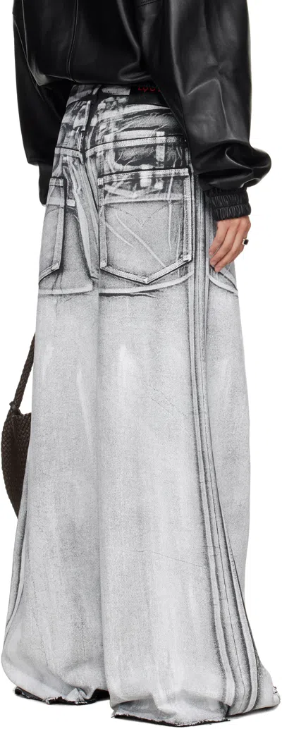 Lu'u Dan Gray Radiation Dumpster Jeans In Gray