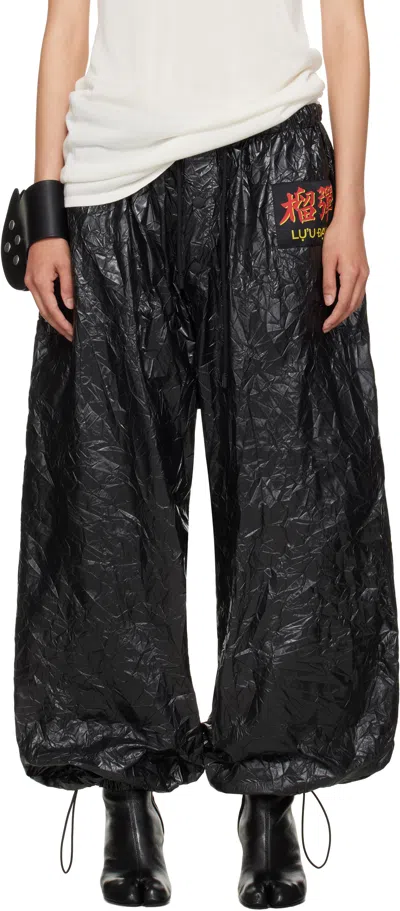 Lu'u Dan Shell Sweatpants In Black