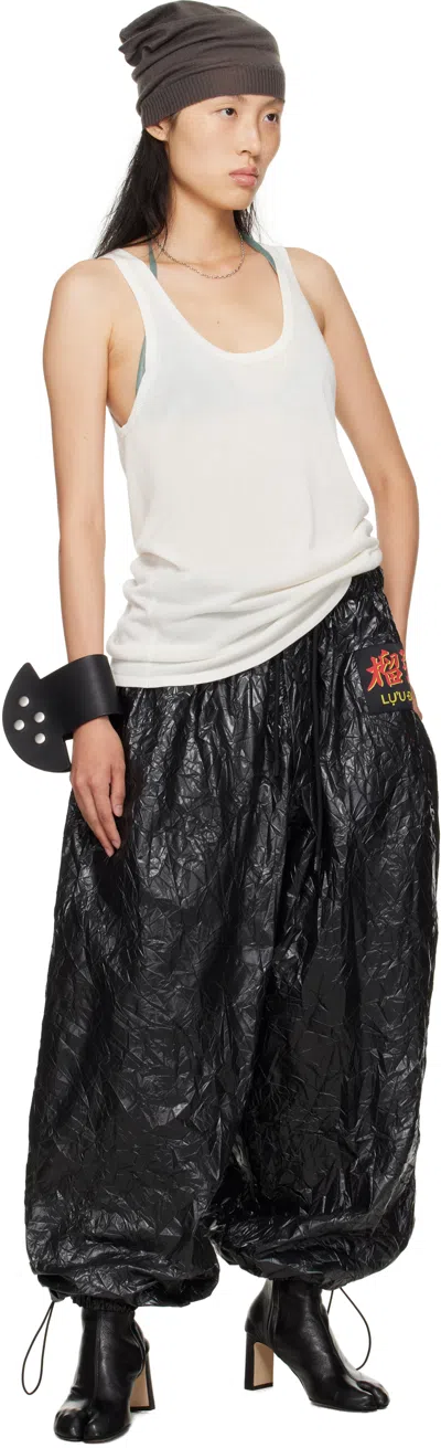 Lu'u Dan Shell Sweatpants In Black