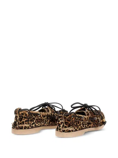 Golden Goose Boat Moccasin In Multi
