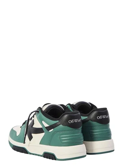 Off-white Out Of Office Sneakers In Green