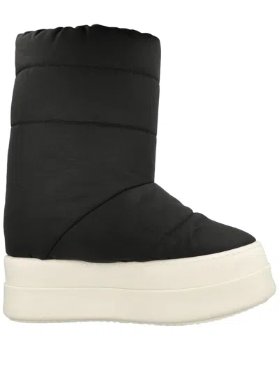 Rick Owens Drkshdw Black Concordians Mega Bumper Lunar Boots In Multi