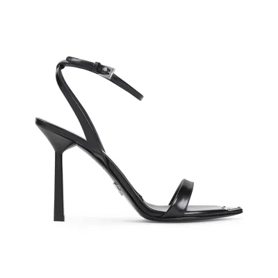 Prada Stylish Pointed Toe Sandals For Women In Black
