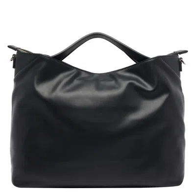 Liu •jo Versatile Tote Bag Adjustable Strap In Black