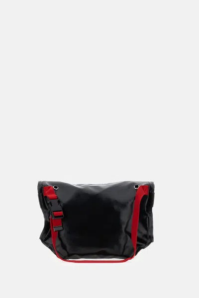 Plan C Pili E Bianca Medium Shopper Bag In Black