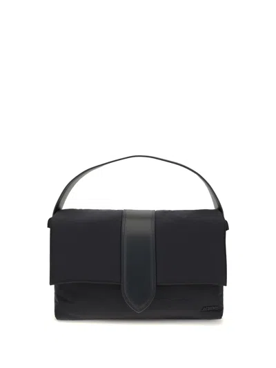 Jacquemus Men Le Petit Messenger Crossbody Bag In Black