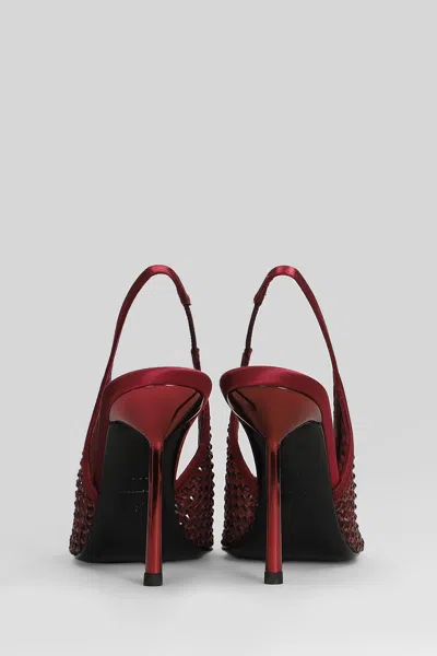 Le Silla Slingback Gilda On The Jewel Network In Burgundy