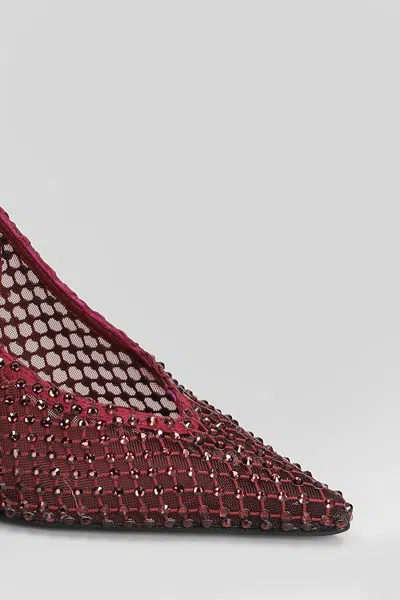 Le Silla Slingback Gilda On The Jewel Network In Burgundy