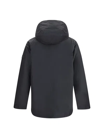 Barbour Oakdale Down Jacket In Gray