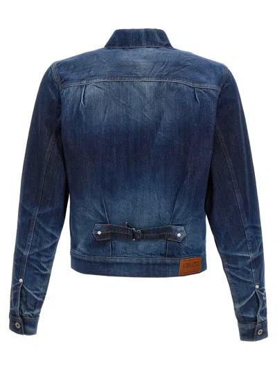 Kenzo Japanese Denim Jacket In Blue