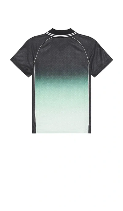 Casablanca Piping Contrast Gradient V Neck T-shirt