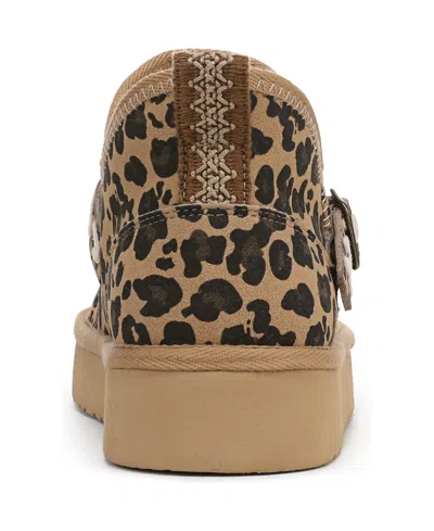 Blowfish Malibu Women's Mokolo Round Toe Pull On Platform Short Boots In Brown