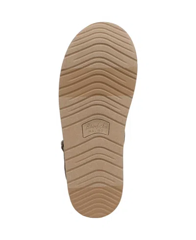 Blowfish Malibu Women's Mokolo Round Toe Pull On Platform Short Boots In Brown