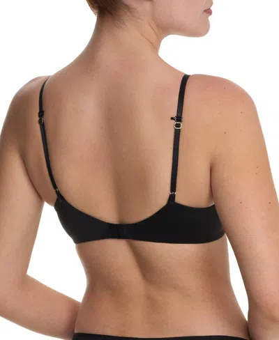 Natori Soft Focus Comfort Convertible Demi T Shirt Bra In Black