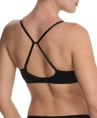 Natori Soft Focus Comfort Convertible Demi T Shirt Bra In Black