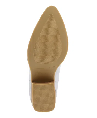 Mia Women's Crosley Pointed Toe Western Mid-shaft Boots In Blue