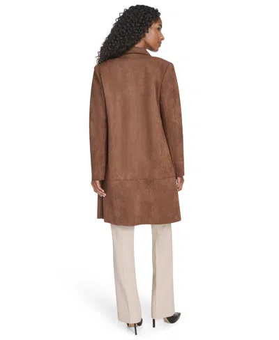 Tommy Hilfiger Women's Suede Jacket In Brown