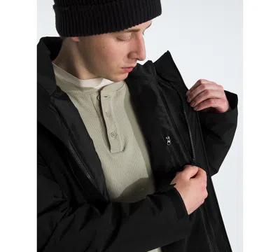 The North Face Tnf Range Hooded Down Jacket In Blue