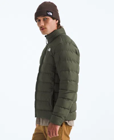 The North Face Men's Aconcagua Long Sleeve Jacket In Green