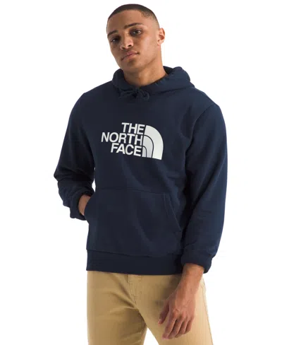 The North Face Evolution Half Dome Pullover Hoodie In Blue