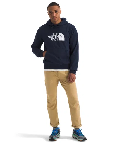 The North Face Evolution Half Dome Pullover Hoodie In Blue