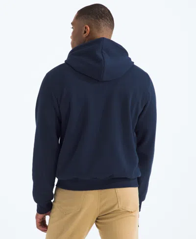 The North Face Evolution Half Dome Pullover Hoodie In Blue