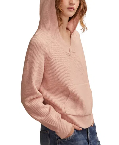 Lucky Brand Women's Cloud Soft Hoodie Sweater In Pink