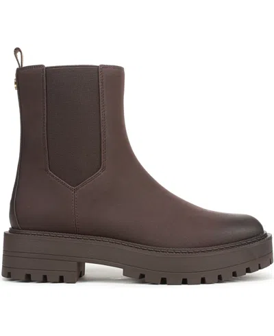 Sam & Libby Oak Lug Sole Boot In Brown