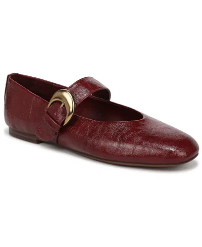 Circus Ny By Sam Edelman Women's Bella Mary-jane Flats In Burgundy