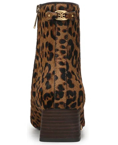 Sam Edelman Women's Paige Zipper Booties In Multi