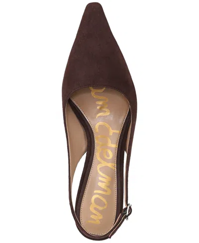 Sam Edelman Women's Bianka Slingback Pumps In Brown