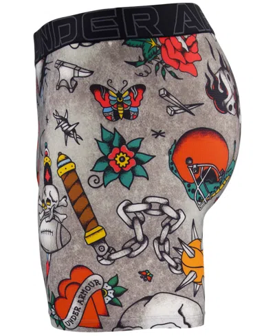Under Armour Men's Printed Performance Tech Mesh 6" Boxer Briefs In Multi