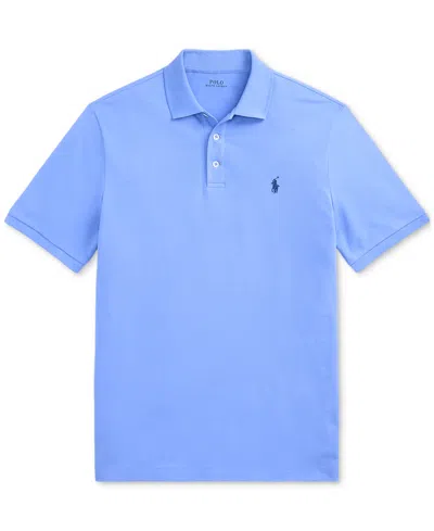 Polo Ralph Lauren Men's Classic-fit Stretch Mesh Polo Shirt In Blue