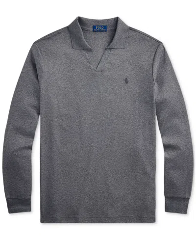 Polo Ralph Lauren Men's Classic-fit Soft Cotton Polo Shirt In Gray