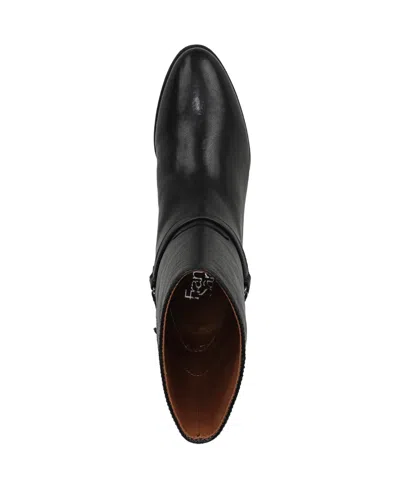 Franco Sarto Women's Kian Round Toe Pull On Short Boots In Black