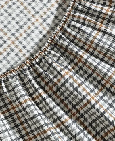 Eddie Bauer Printed 100% Cotton Percale 3-pc. Sheet Set, Twin In Black