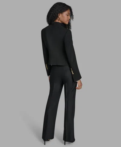 Bcbg Women's Open Front Jacket In Black