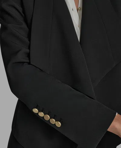 Bcbg Women's Open Front Jacket In Black