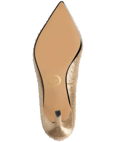 Journee Collection Journee Women's Venus Stiletto Dress Pumps In Gold