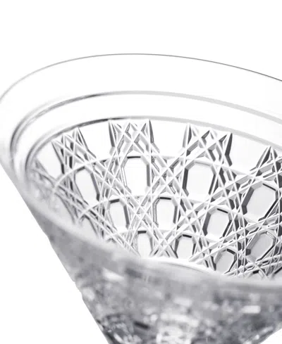 Waterford Opulence Set Of 2 Lead Crystal Martini Glasses In Transparent
