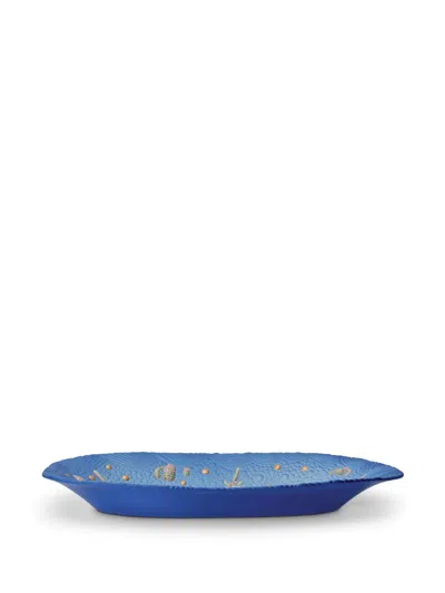 L'objet Limited Edition Haas Celestial Octopus Tray In Blue