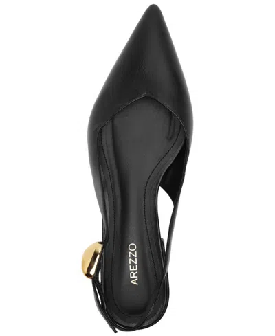 Arezzo Women's Farrah Slingback Ballet Flats In Black