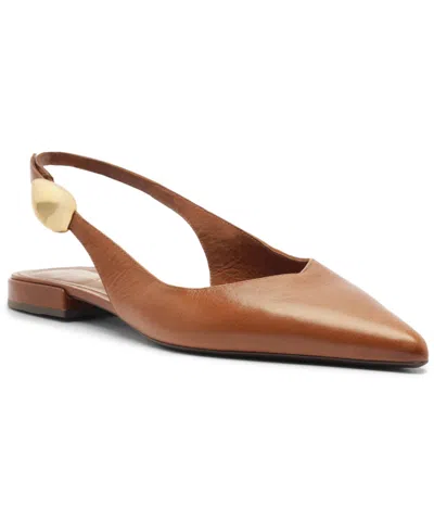 Arezzo Women's Farrah Slingback Ballet Flats In Brown